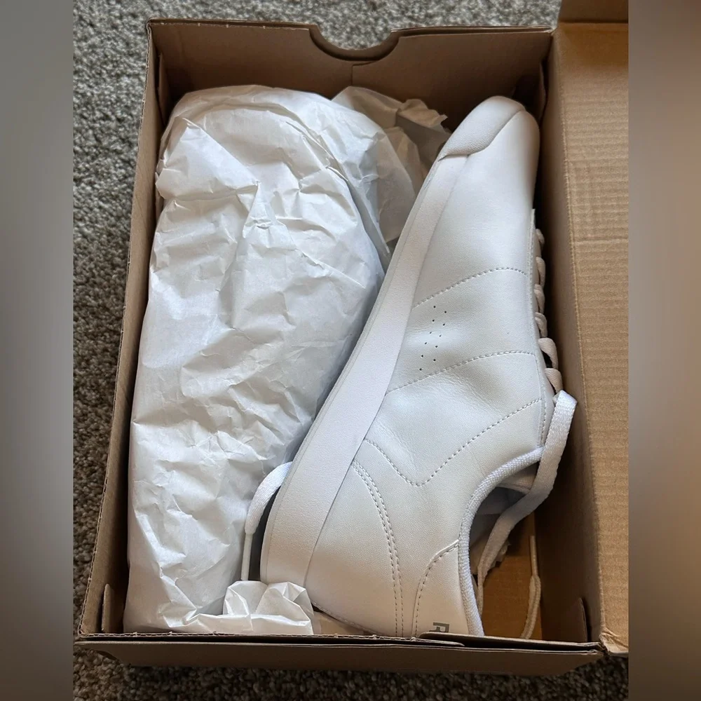 Reebok Princess Womens Sneaker White Leather - Picture 8 of 11